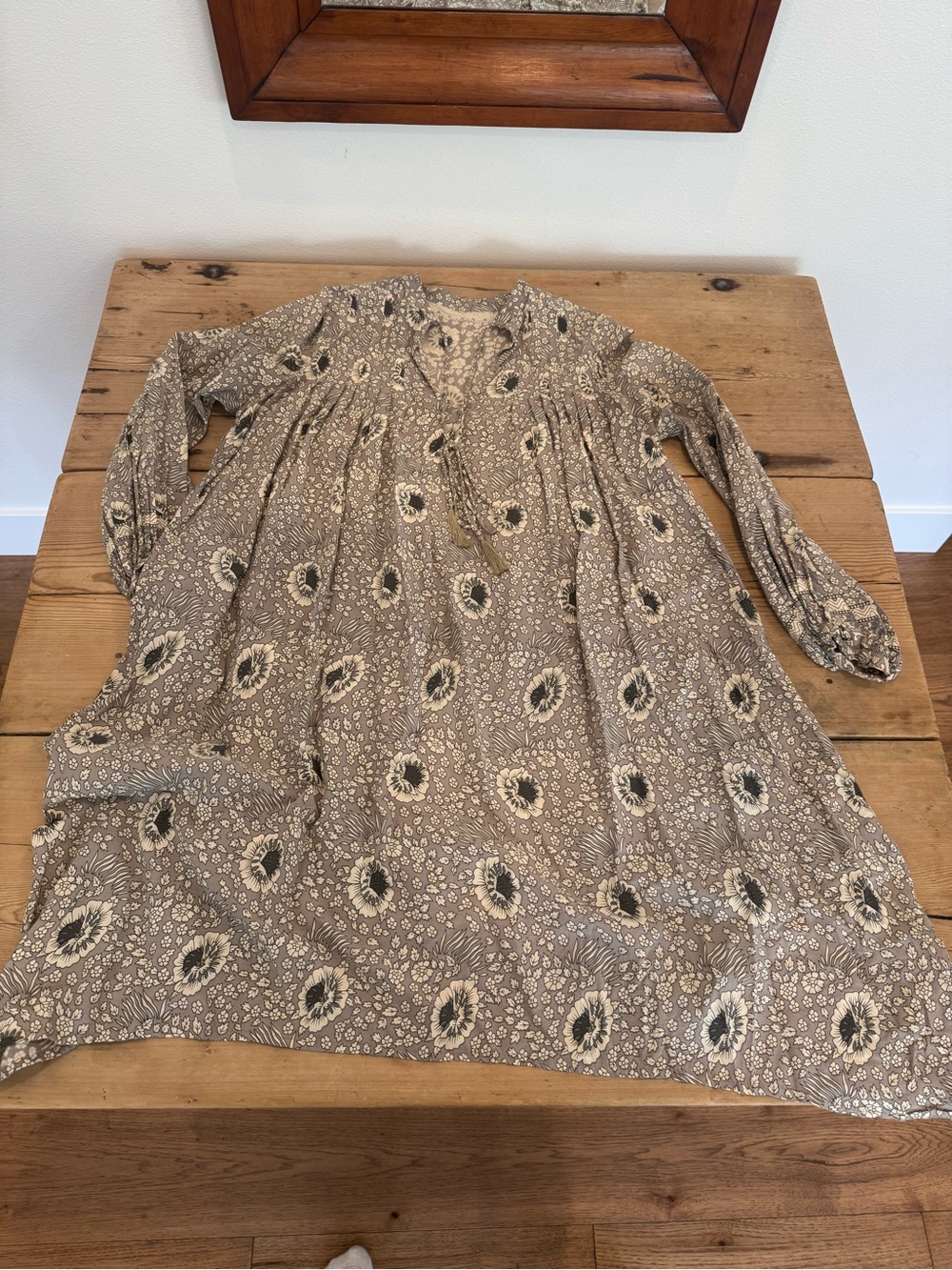 Natalie Martin Stevie Dress in Sandflower size large